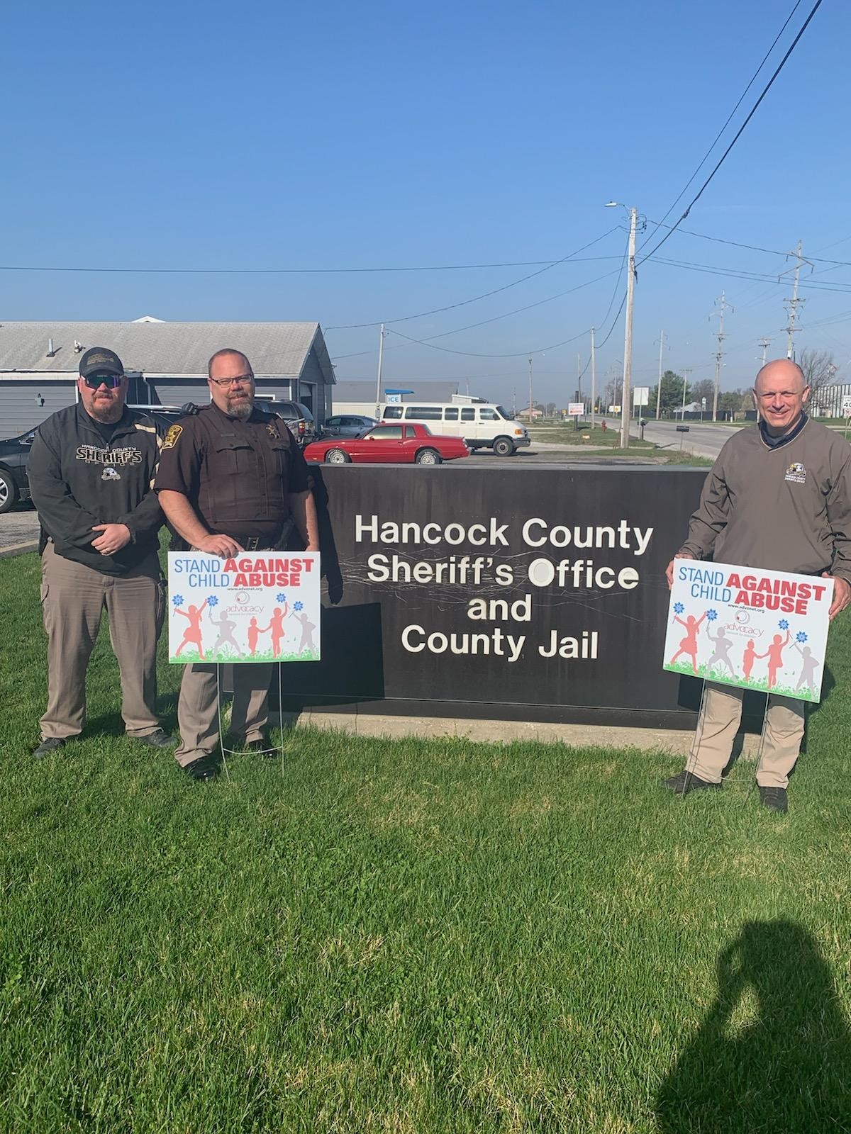 Hancock County, IL Sheriff’s Department Stands Against Child Abuse